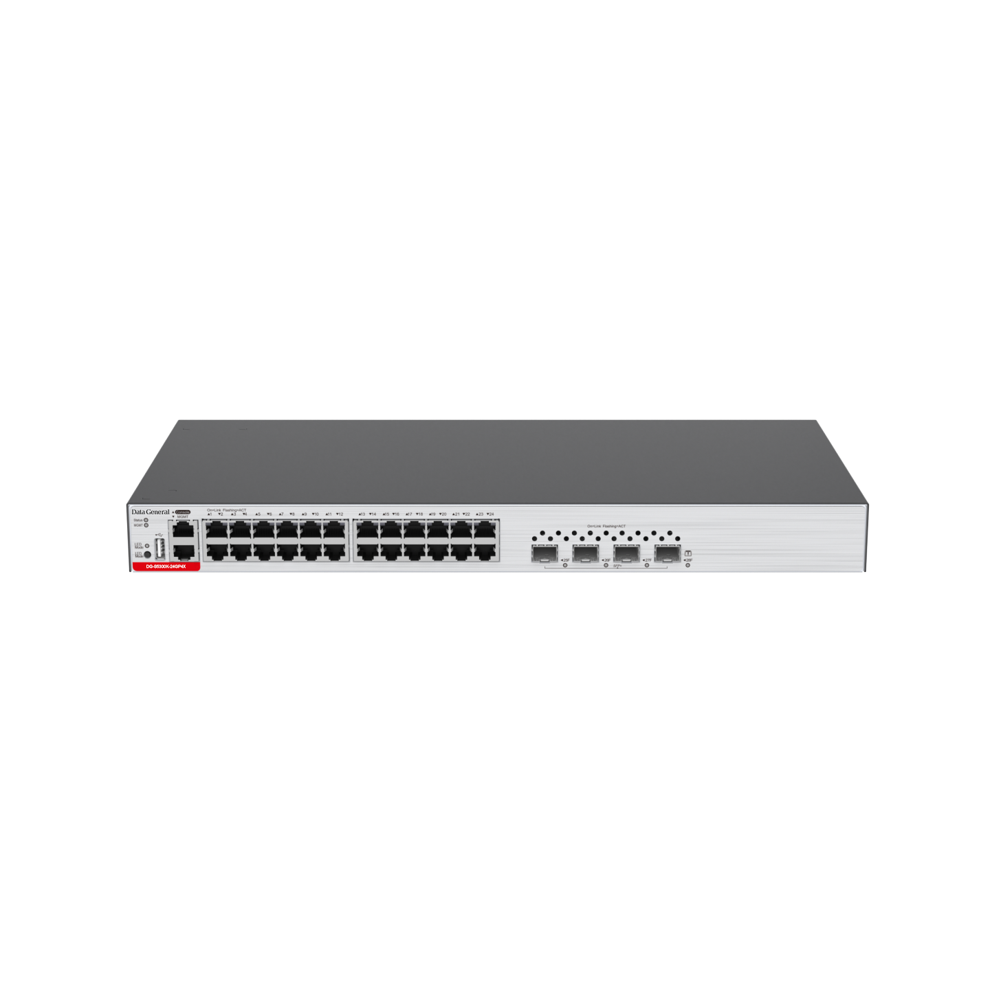 Switch de 24 puertos gigabit y 4 puertos de 10 GB Data General-DG-S5310E-24G4X
