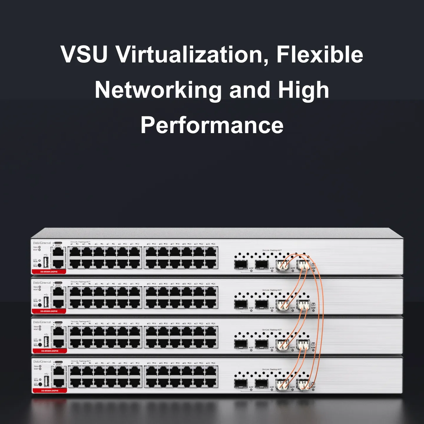 Switch ethernet de 24 puertos Data General